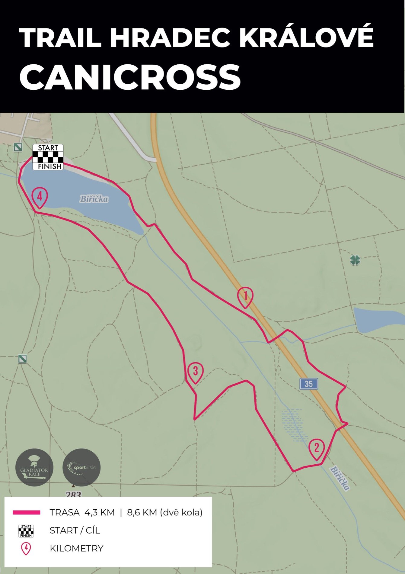 Trail Hradec Králové 8. 3. 2025