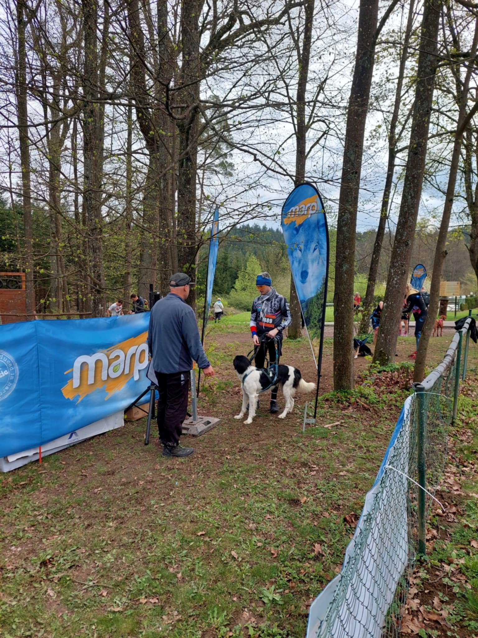 Gladiator Race Studánka (Canicross 4 km): Downhill... and Back Uphill Again